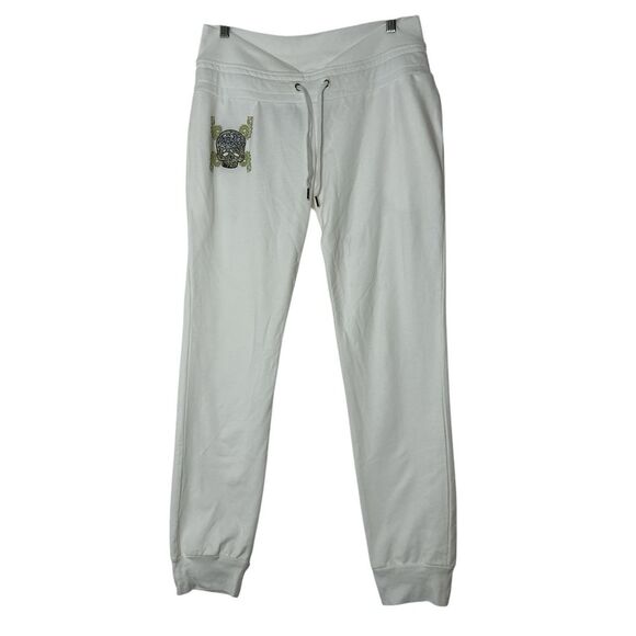 COOGI Pants - COOGI sweatpants‎ Women's Large Foldover Stretch Cozy Skull Rock Outdoor